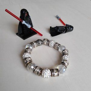 Sparkly costume stretch bracelet
